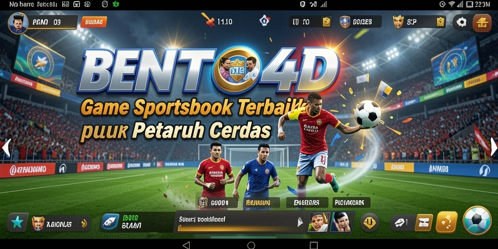 Tampilan gameplay taruhan di BENTO4D yang dinamis dan menarik.