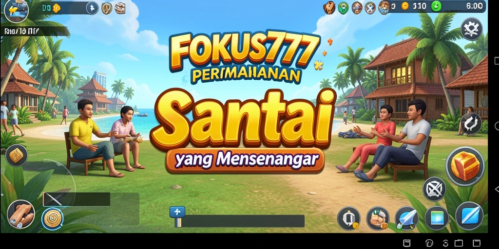 Screenshot gameplay FOKUS777 menunjukkan momen seru saat bermain.
