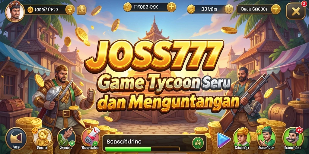 Tampilan gameplay Tycoon yang mengasyikkan dan interaktif.