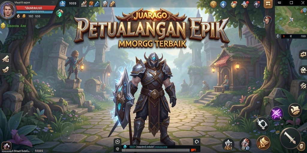 Gameplay JUARAGO yang seru dan berinteraksi dengan karakter lain.