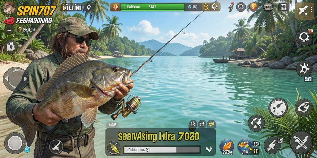 Gameplay memancing seru di SPIN707 dengan grafis menawan.